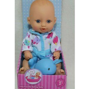 Fully Poseable Bathing Baby Doll Soft Vinyl Bath